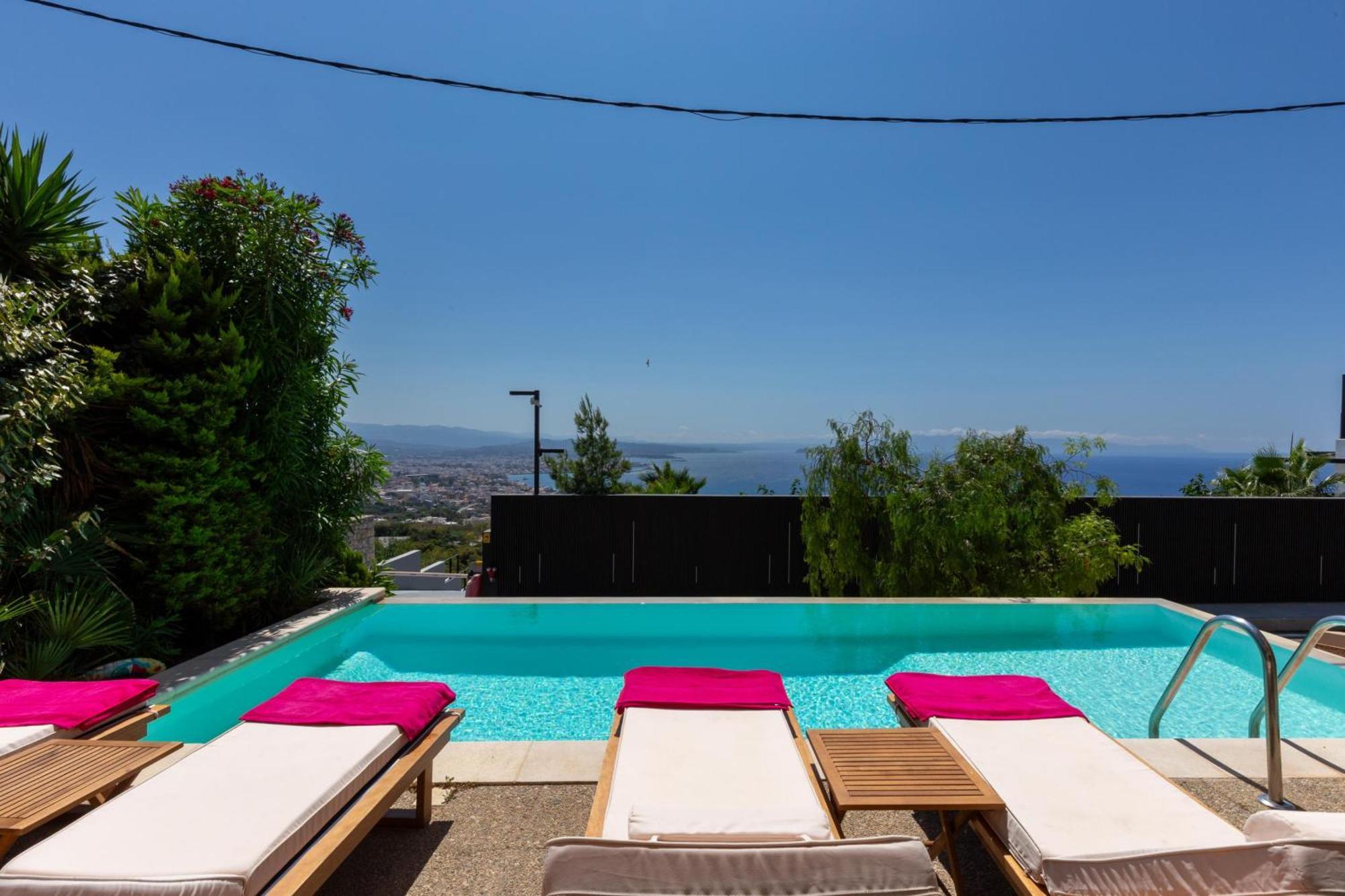 Villa Unlimited Blue Chania  Exterior foto