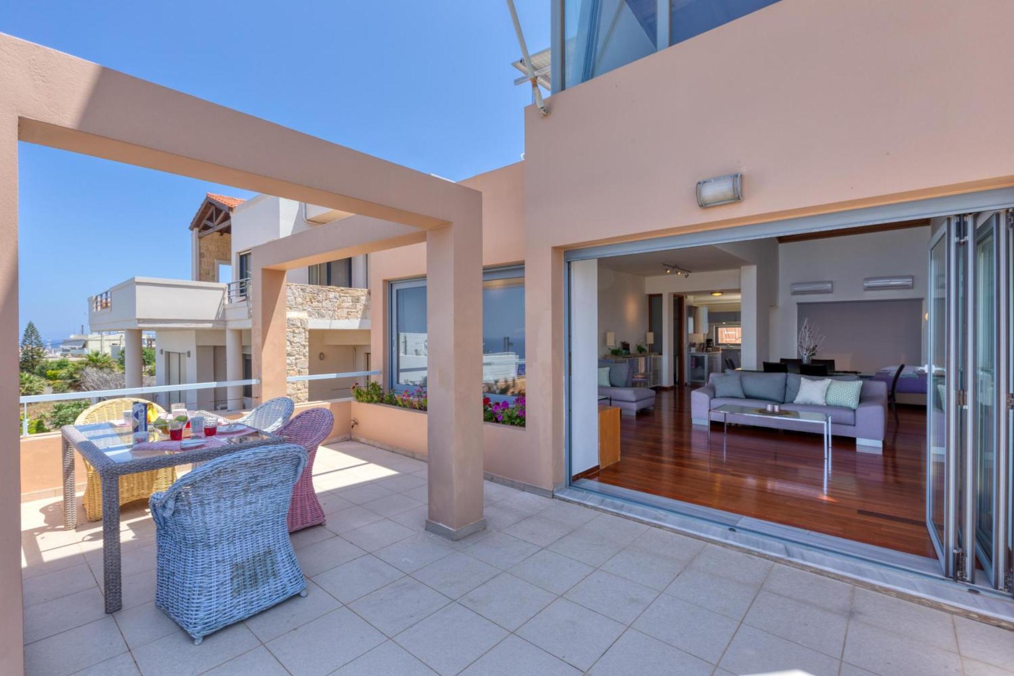 Villa Unlimited Blue Chania  Exterior foto