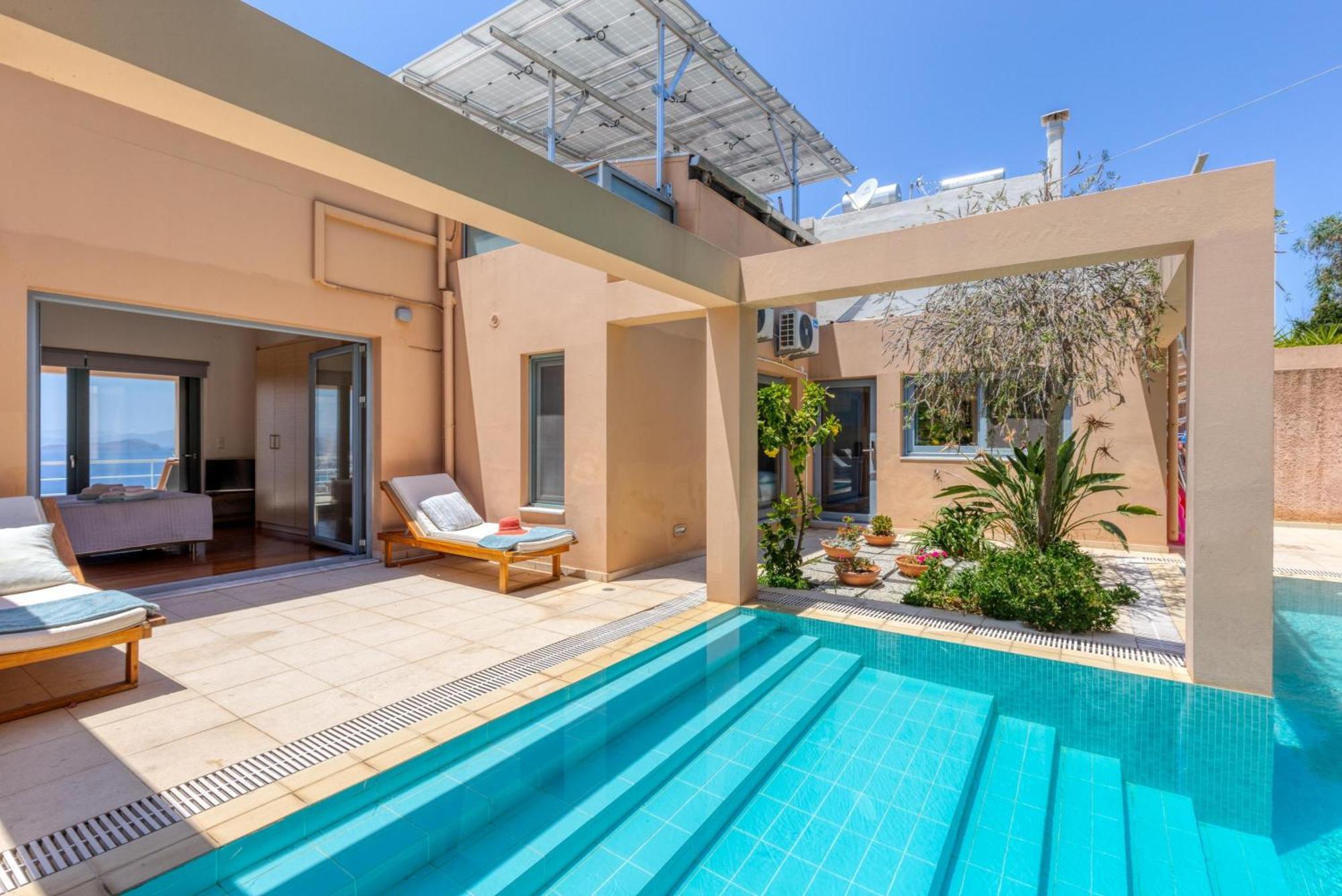 Villa Unlimited Blue Chania  Exterior foto